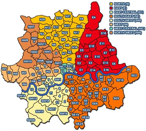 london postcode